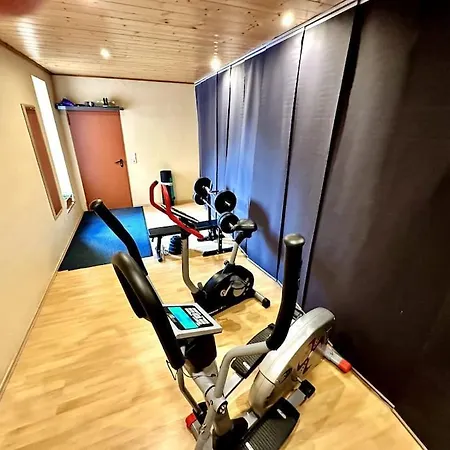 Apartment Joelle Mit Sauna, Schwimmteich Und Gym Erbach  Exterior photo