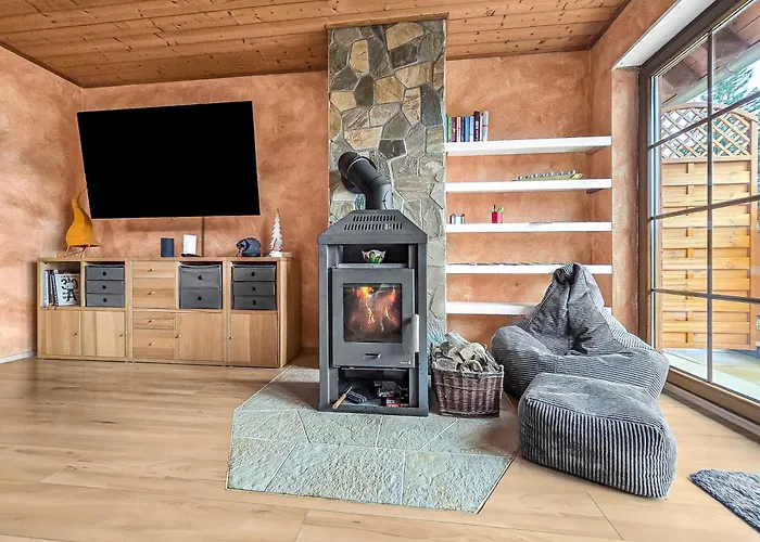 Apartment Joelle Mit Sauna, Schwimmteich Und Gym